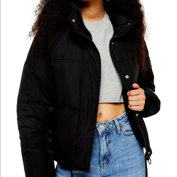 Topshop Puffer Jacket - Picture 3 of 6